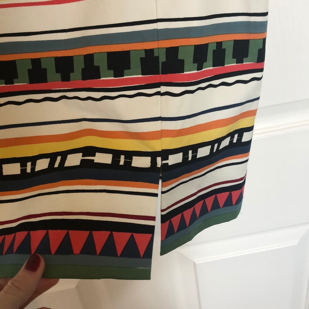 Kate Spade Saturday Multi Color Geometric Skirt - Picture 4 of 4
